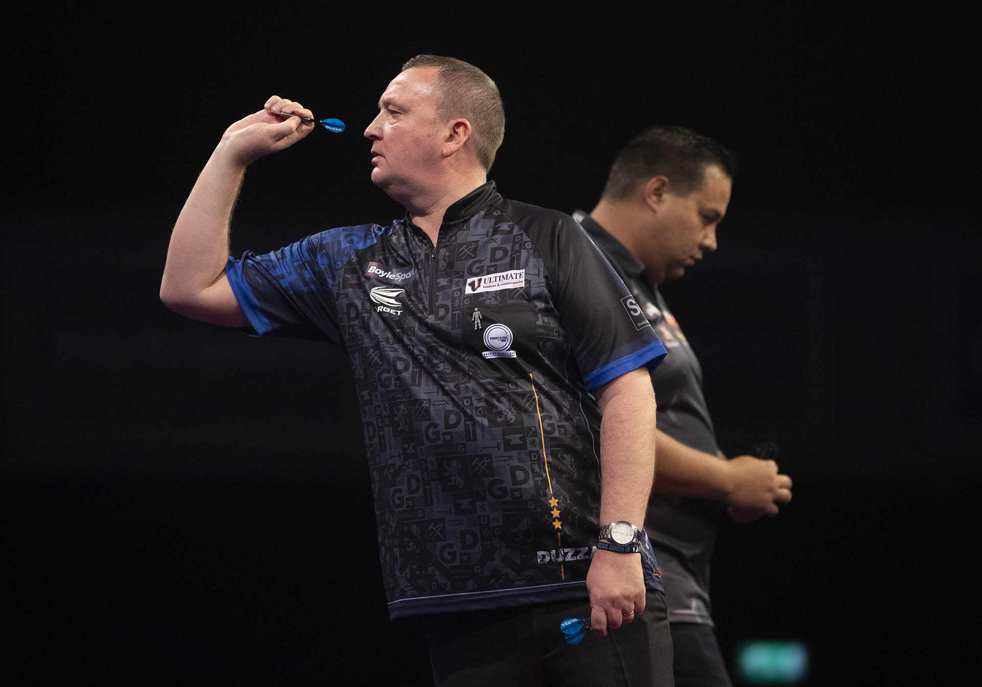 Glen Durrant, Jermaine Wattimena (Lawrence Lustig, PDC)