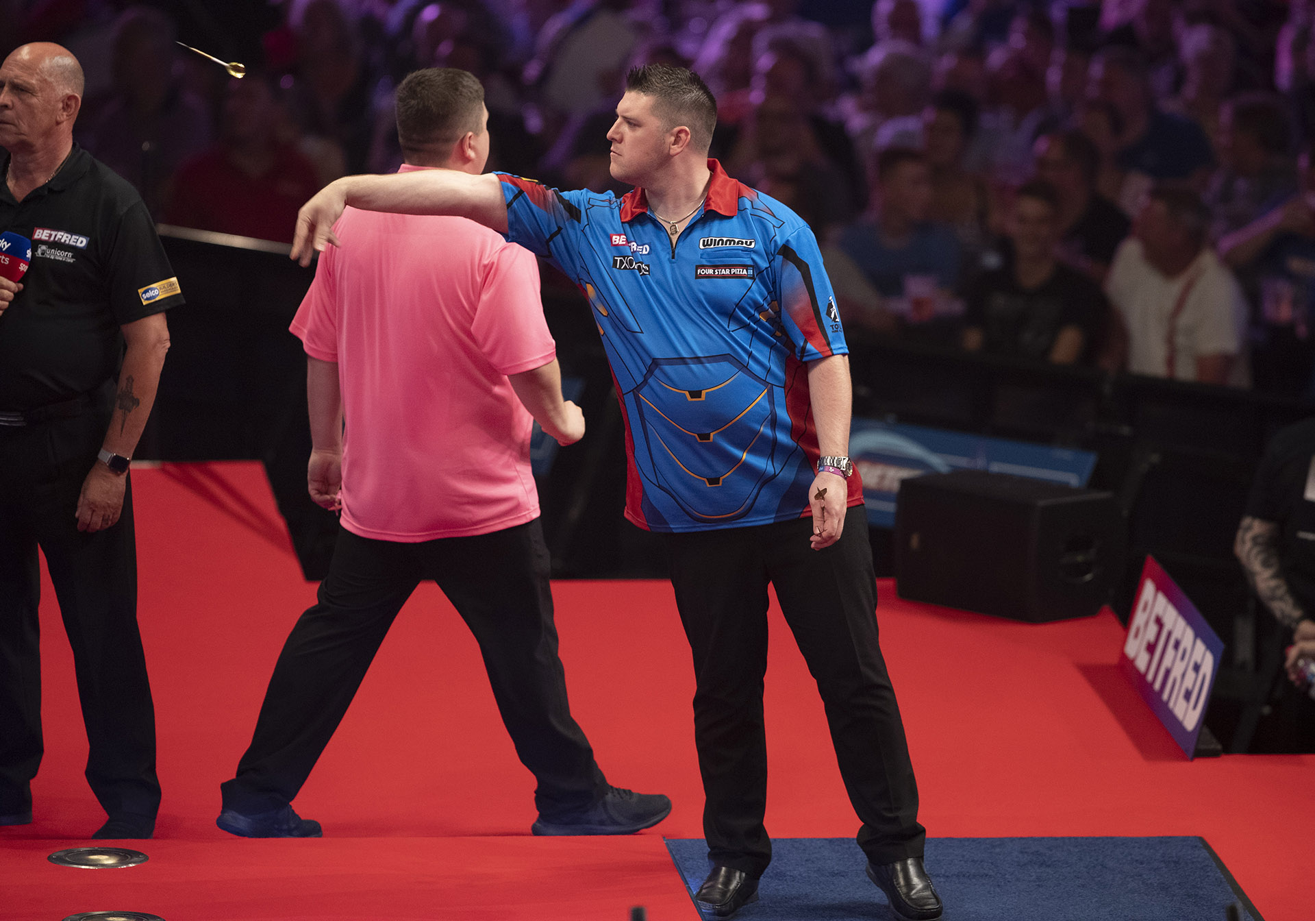 Daryl Gurney, Keegan Brown (Lawrence Lustig, PDC)