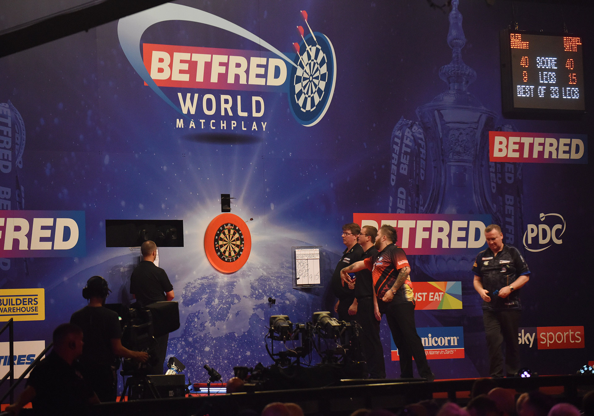 Michael Smith, Glen Durrant (Chris Dean, PDC)