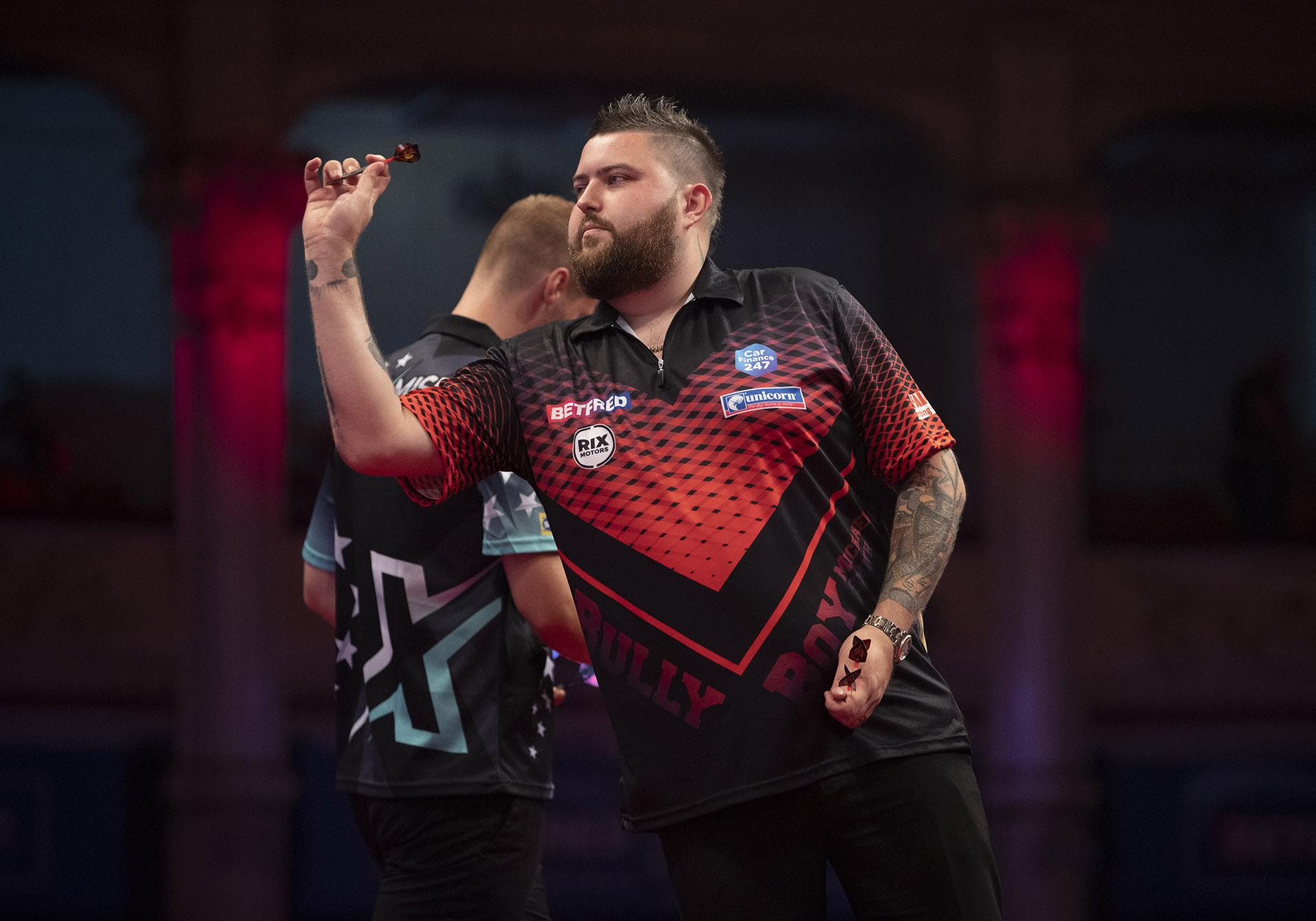 Michael Smith, Max Hopp (Lawrence Lustig, PDC)