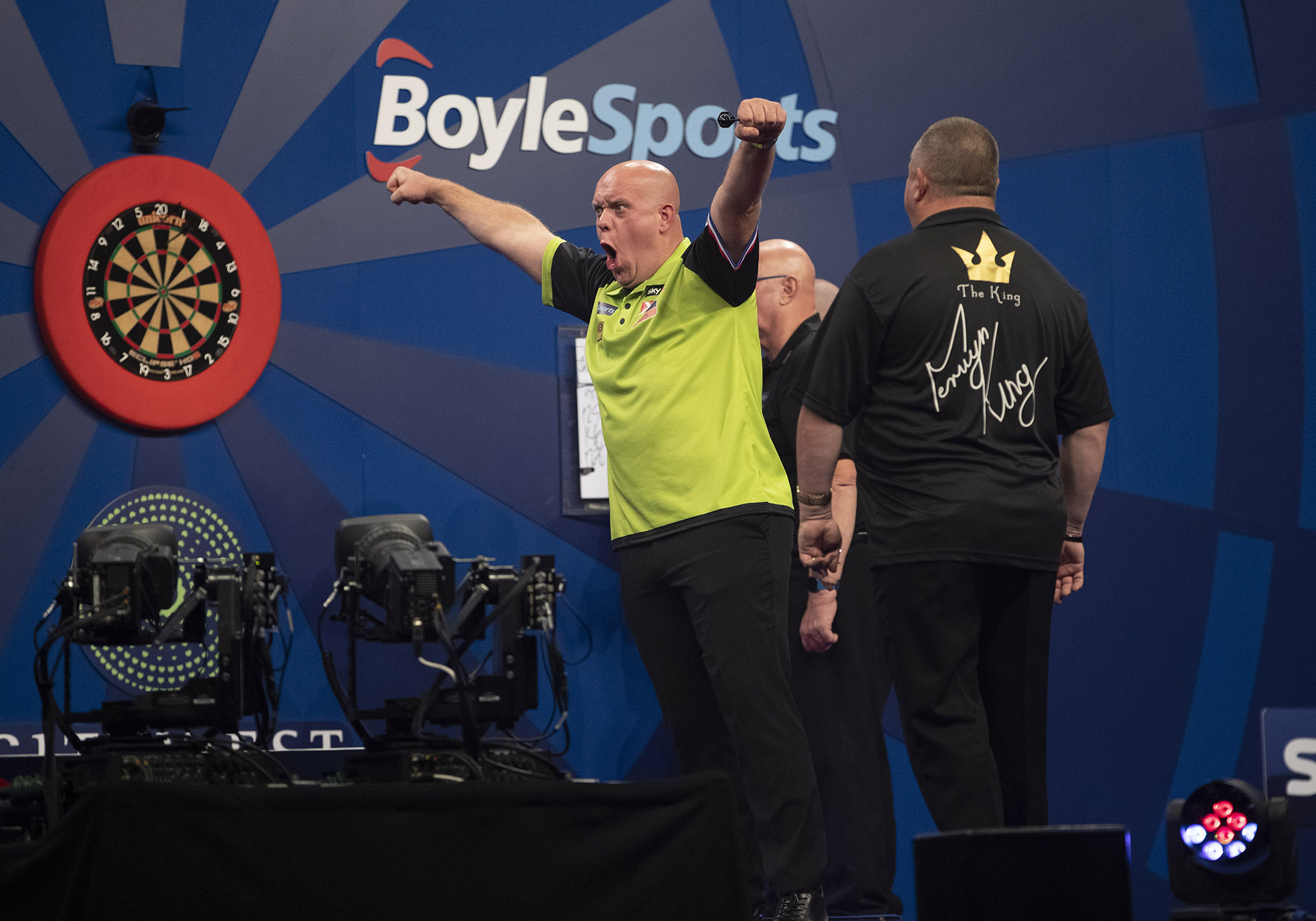 Michael van Gerwen, Mervyn King (Lawrence Lustig, PDC)