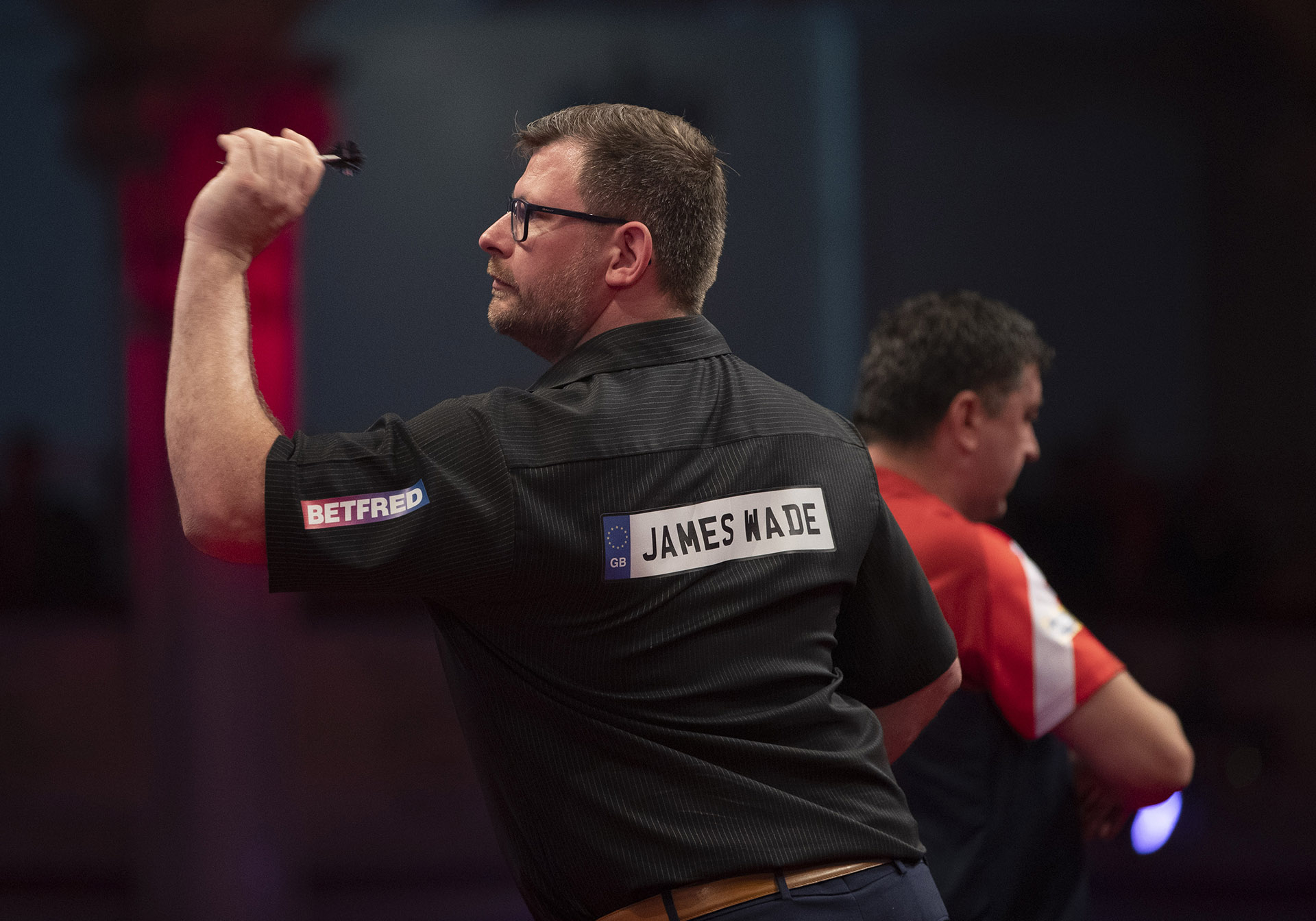 James Wade, Mensur Suljovic (Lawrence Lustig, PDC)