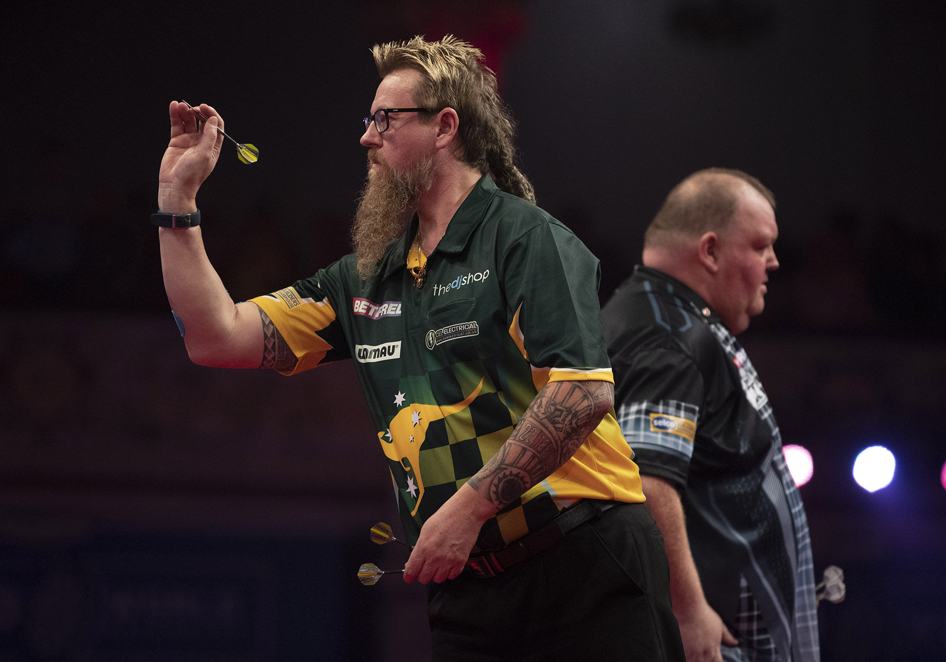 Simon Whitlock, John Henderson (Lawrence Lustig, PDC)