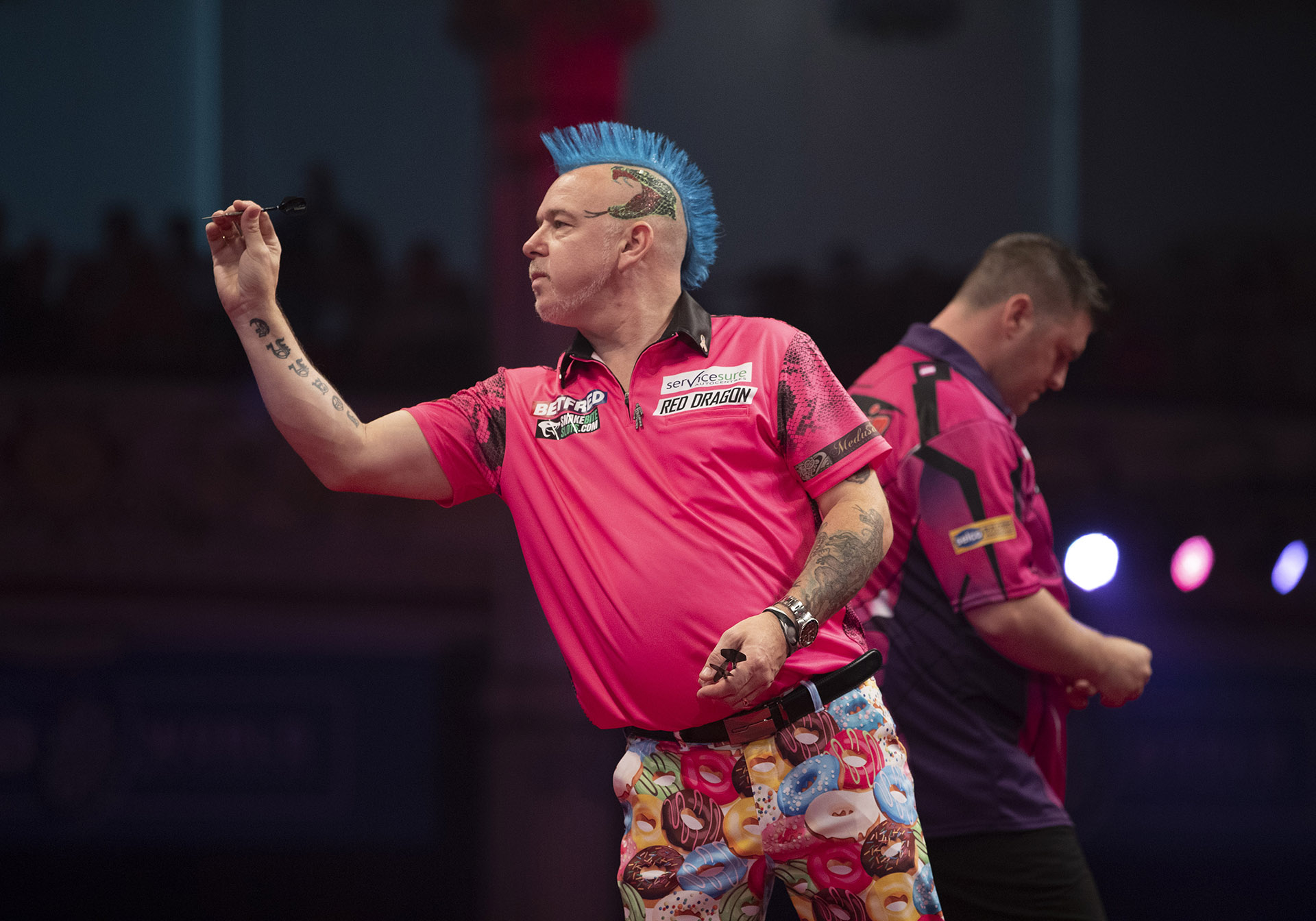 Peter Wright, Daryl Gurney (Lawrence Lustig, PDC)
