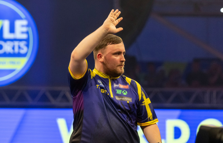 Luke Littler (Simon O'Connor/PDC)