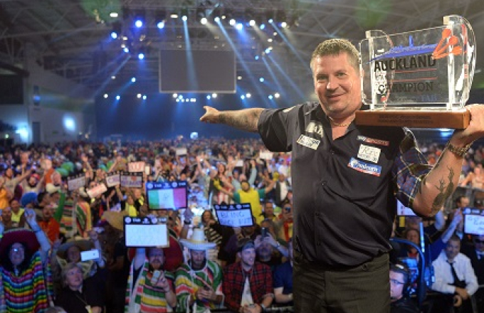 Gary Anderson - 2016 Auckland Darts Masters (Raghavan Venugopal, Photosport)