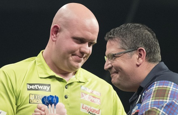 Michael van Gerwen & Gary Anderson (Steve Welsh, PDC)