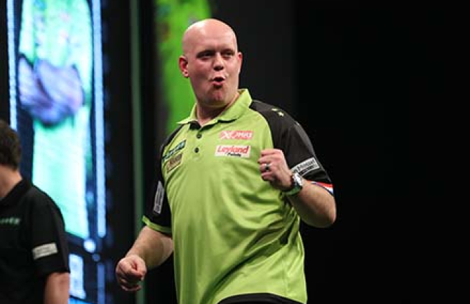 Van Gerwen (Lawrence Lustig, PDC)