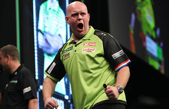 Van Gerwen (Lawrence Lustig, PDC)