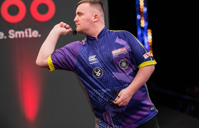 Luke Littler (Taylor Lanning/PDC)