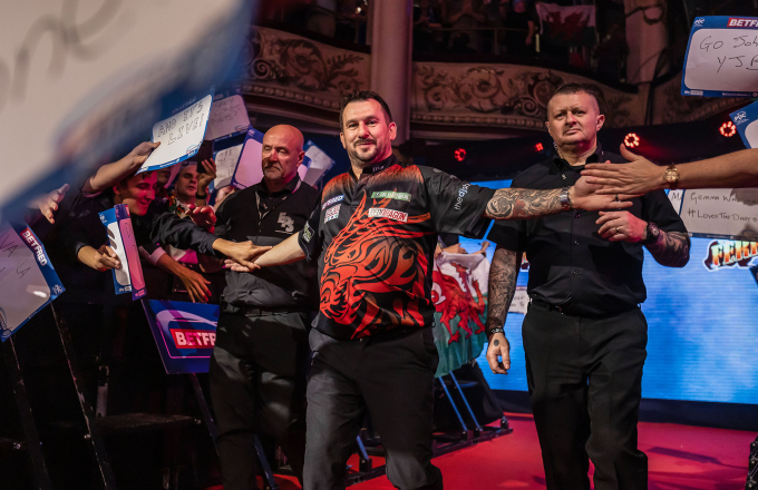 Jonny Clayton (Taylor Lanning/PDC)