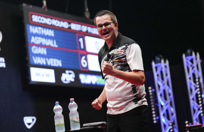 Gian van Veen (Nándor Vörös/PDC Europe)