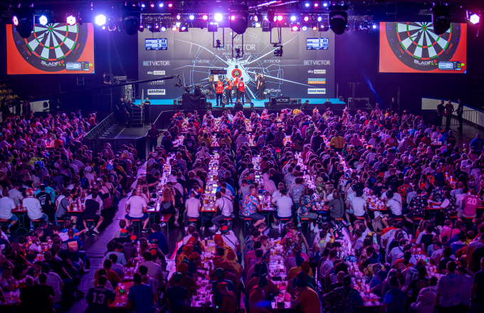 BetVictor World Cup of Darts general view