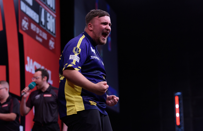 Luke Littler (Kelly Deckers/PDC)
