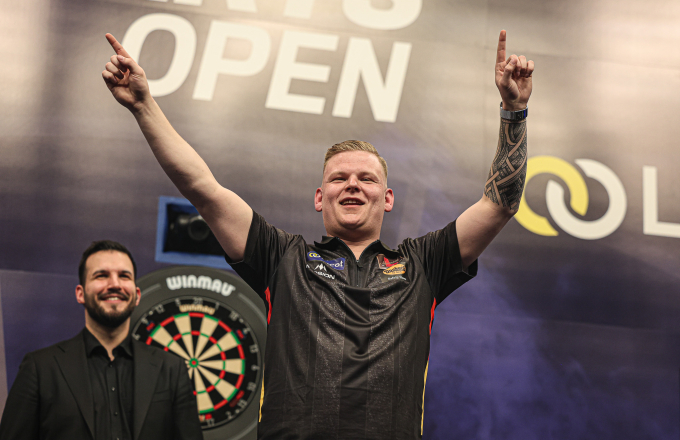 Mike De Decker - Lecot Belgian Darts Open (Jenny Segers/PDC Europe)