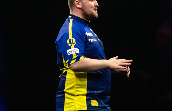Luke Littler (Taylor Lanning/PDC)