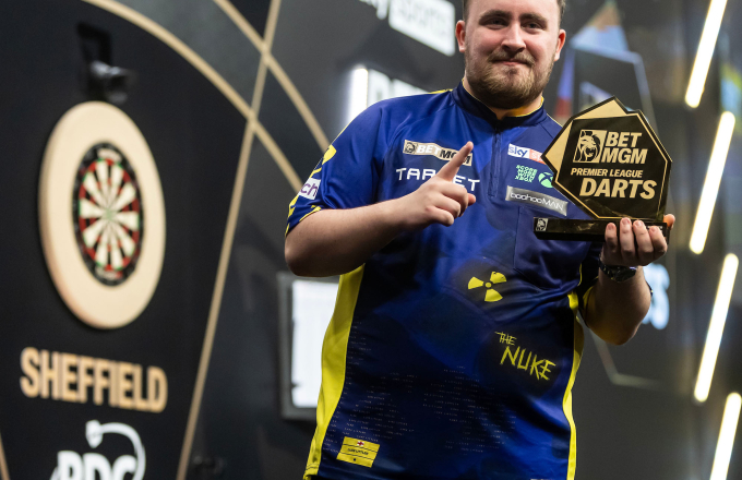 Luke Littler (Taylor Lanning/PDC)