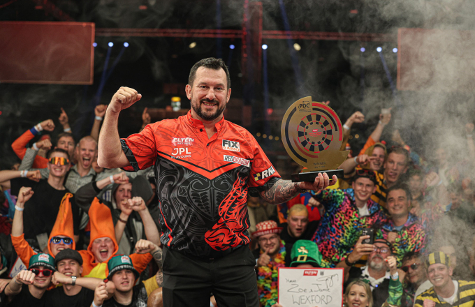 Jonny Clayton (Jenny Segers/PDC Europe)