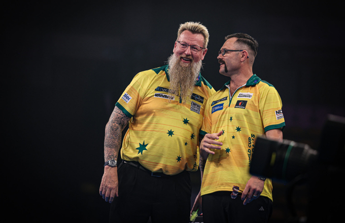 Team Australia (Jenny Segers/PDC Europe)