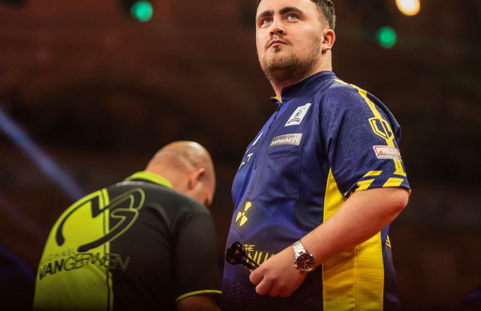 Luke Littler (Taylor Lanning/PDC)