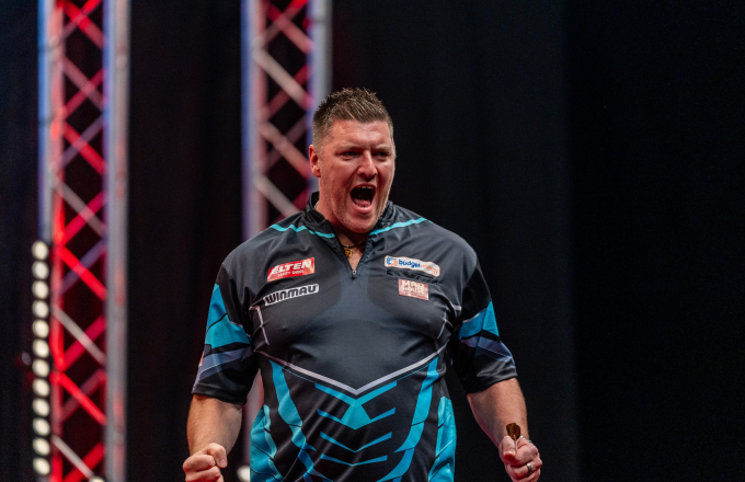 Daryl Gurney (Sebastian Doppstadt/PDC Europe)