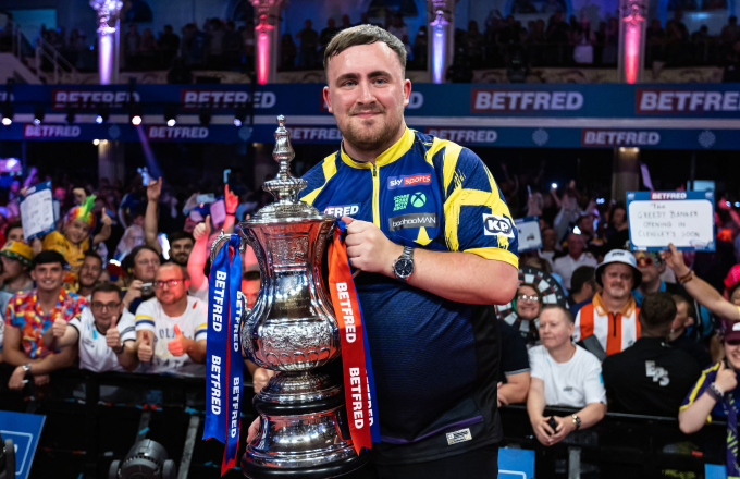 Luke Littler (Taylor Lanning/PDC)