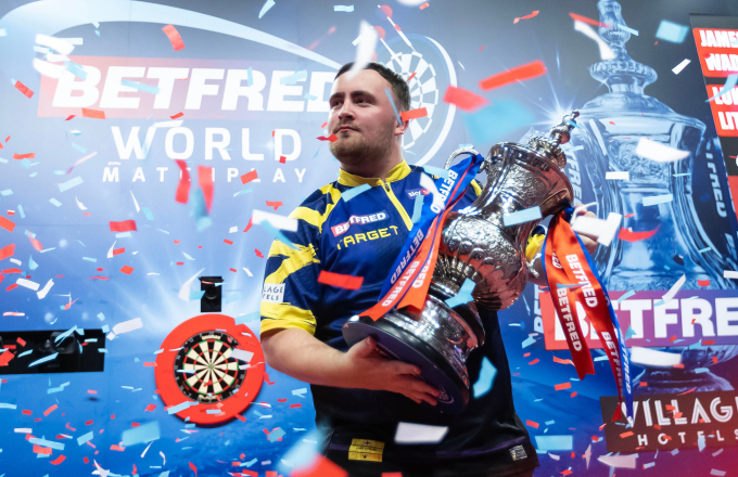 Luke Littler (Taylor Lanning/PDC)