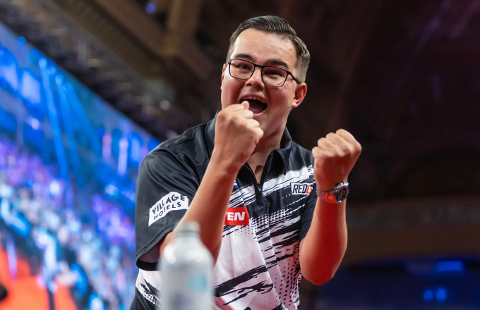 Gian van Veen (Taylor Lanning/PDC)
