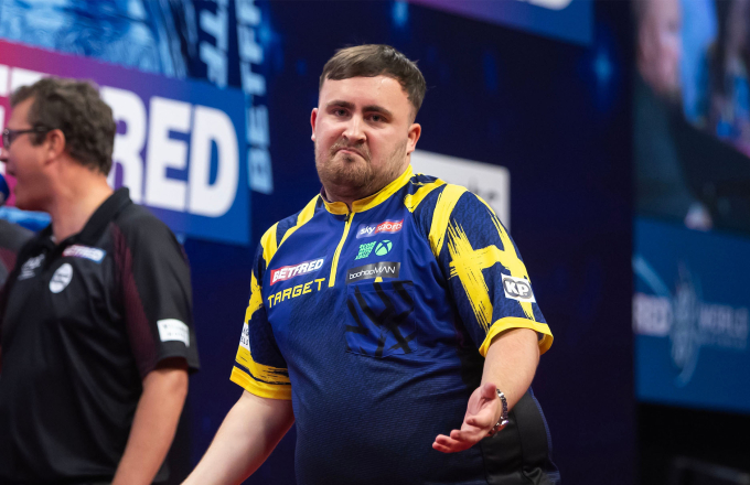 Luke Littler (Taylor Lanning/PDC)