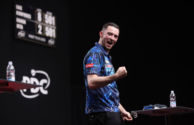 Luke Humphries (Photosport)