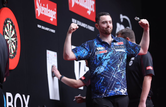 Luke Humphries (Photosport)