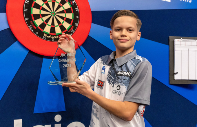 Jack Johnson - JDC National Volts winner (Simon O'Connor, PDC)