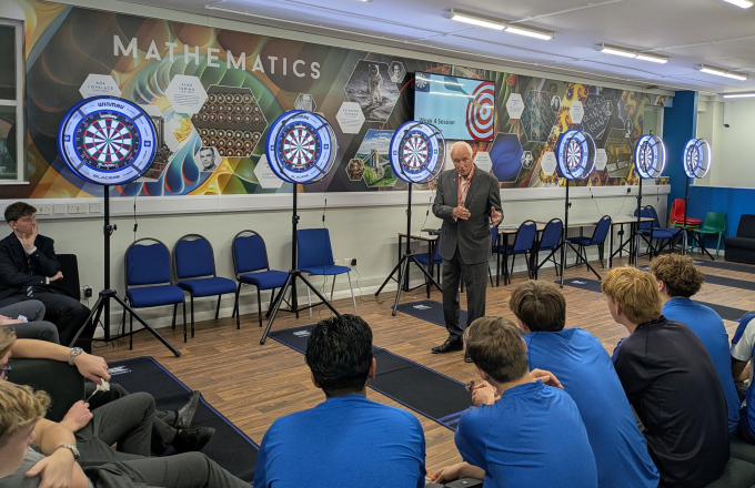 Barry Hearn at Brentwood School