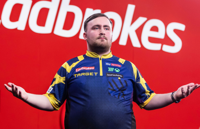 Luke Littler (Taylor Lanning/PDC)