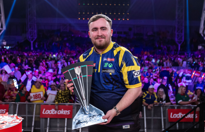 Luke Littler (Taylor Lanning/PDC)