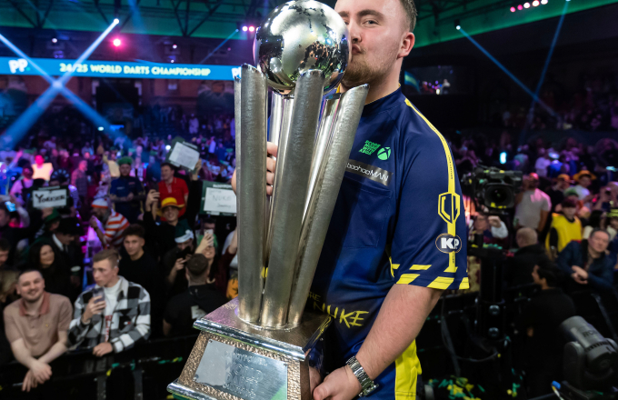 Luke Littler (Taylor Lanning/PDC)