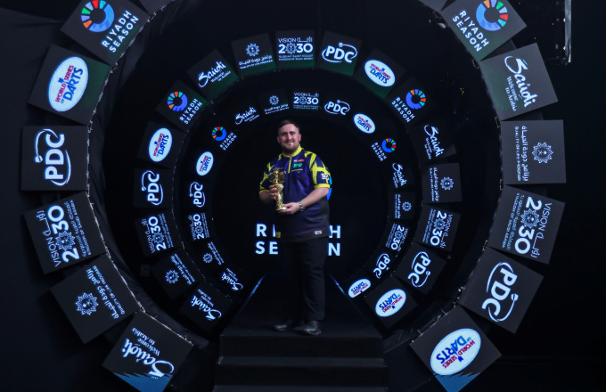 Luke Littler (Taylor Lanning/PDC)