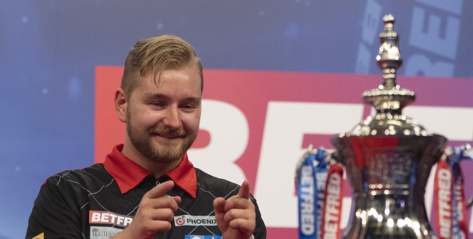 Van Den Bergh Aiming High After Betfred World Matchplay Win Pdc