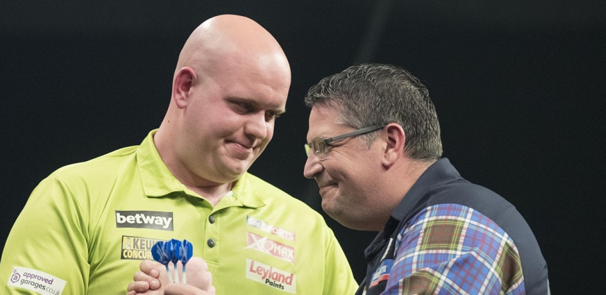 Michael van Gerwen & Gary Anderson (Steve Welsh, PDC)