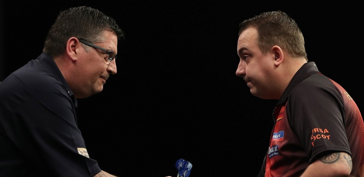 Gary Anderson & Kim Huybrechts - Betway Premier League (Lawrence Lustig, PDC)