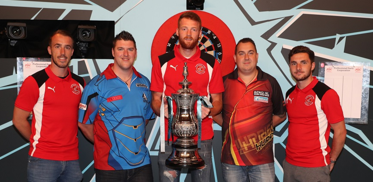 Alex Cairns, Daryl Gurney, Cian Bolger, Kim Huybrechts & Lewie Coyle