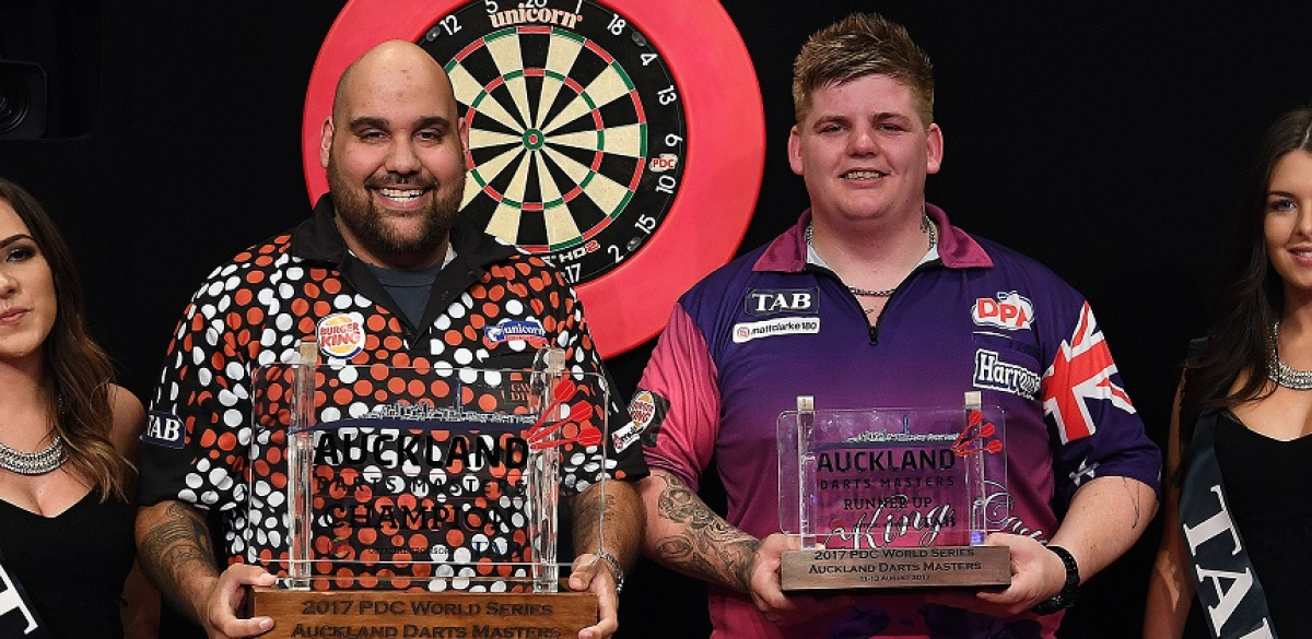 Kyle Anderson & Corey Cadby (Photosport, PDC)