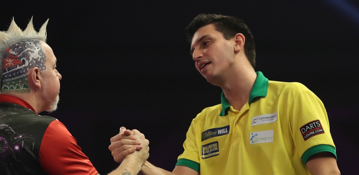 Peter Wright & Diogo Portela (Lawrence Lustig, PDC)