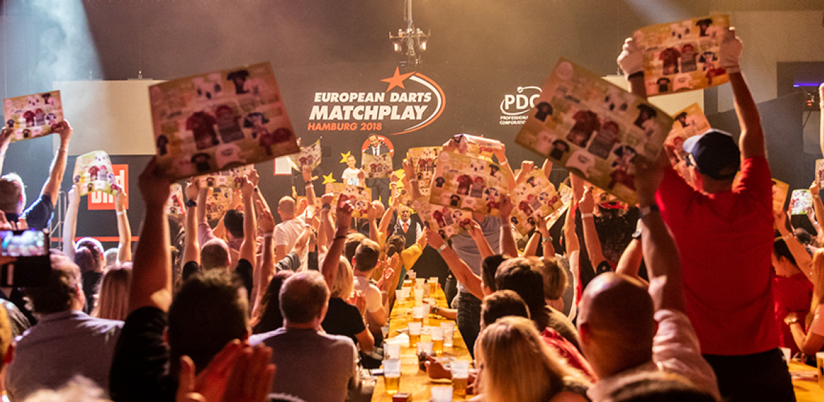 European Darts Matchplay crowd (PDC)