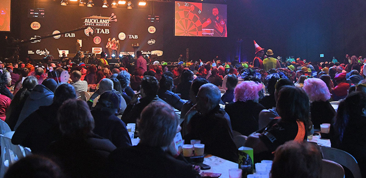 Auckland Darts Masters crowd (Photosport NZ/PDC)