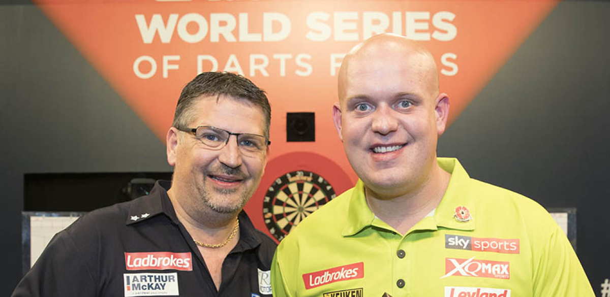 Gary Anderson, Michael van Gerwen (Steve Welsh, PDC)