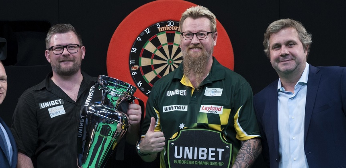 James Wade - Unibet European Championship (Kelly Deckers, PDC)