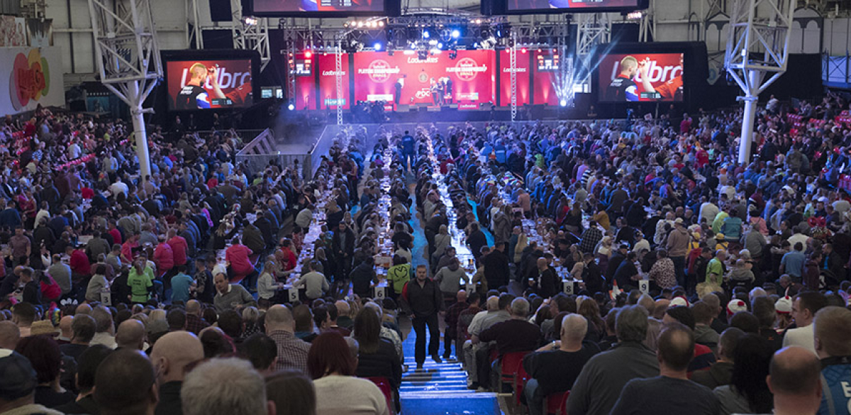 Butlin's Minehead Resort darts general view (PDC)