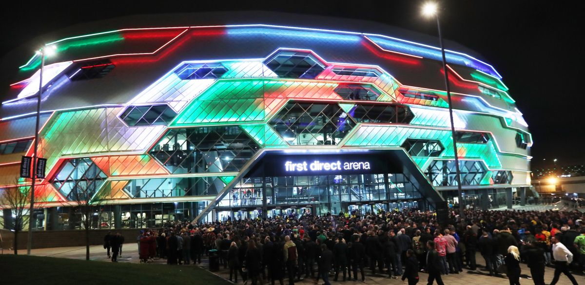 First Direct Arena Leeds (Lawrence Lustig, PDC)