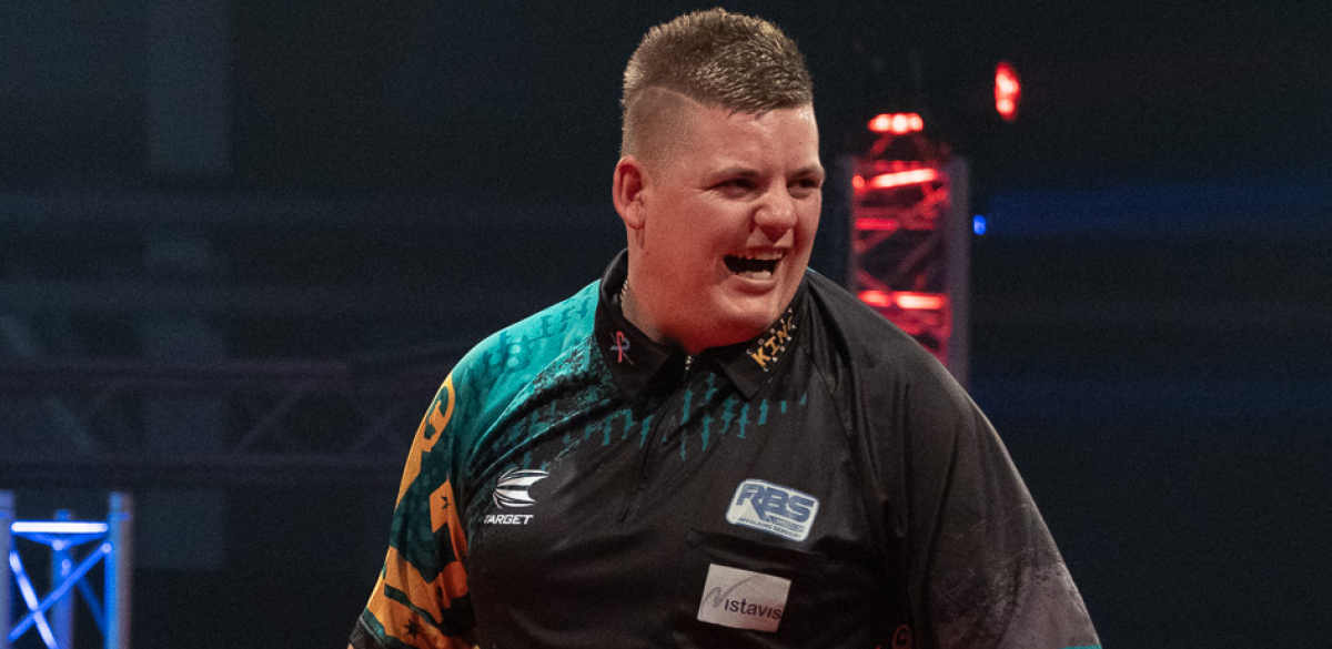 Corey Cadby (Jonas Hunold, PDC Europe)